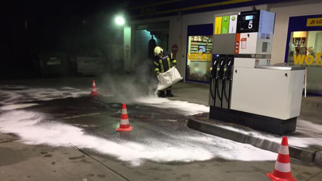 100 Liter Diesel ausgelaufen