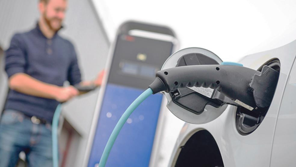 Ladesäulen für Elektrofahrzeuge sollen bis zum Herbst an 24 Standorten im Kreisgebiet installiert werden. © Foto: Bosch
