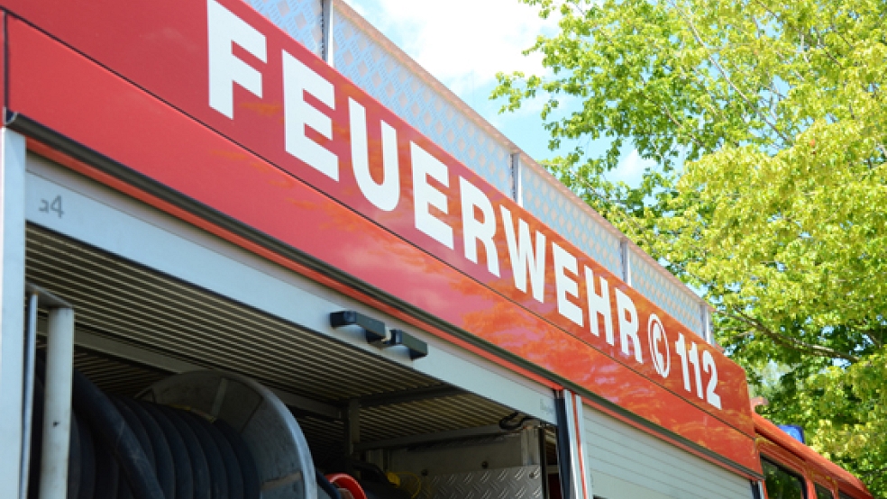 Die Feuerwehren aus Diele und Weener waren heute Nachmittag wegen eines Heckenbrandes im Einsatz. © Symbolfoto: Hanken