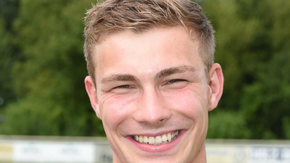 Strahlt zurecht: Eike Schmidt glänzte mit vier Toren. © Foto: Bruins