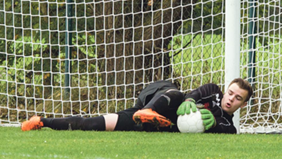 Reent Groeneveld sicherte sich mit seinen Bingumern die ersten Punkte 2017. © Foto: Mentrup