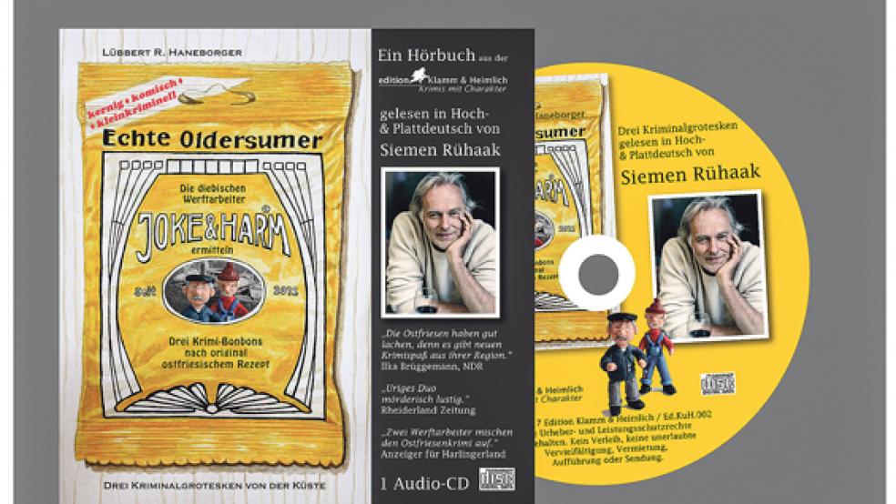 Das markante gelbe Cover des neuen Hörbuchs. © Foto: privat