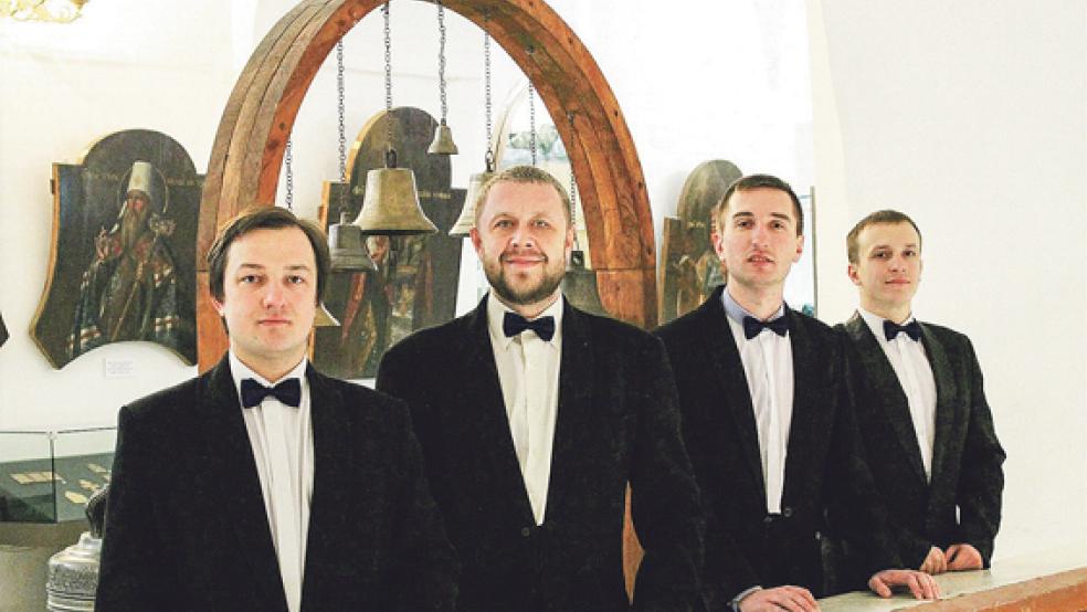 Das »Rachmaninov-A-Cappella-Ensemble« kommt am 11. April nach Ditzum. © Foto: privat