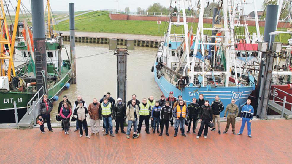Die Schwalben-Freunde bei ihrer Stippvisite in Ditzum. © Leserfotos: Begemann