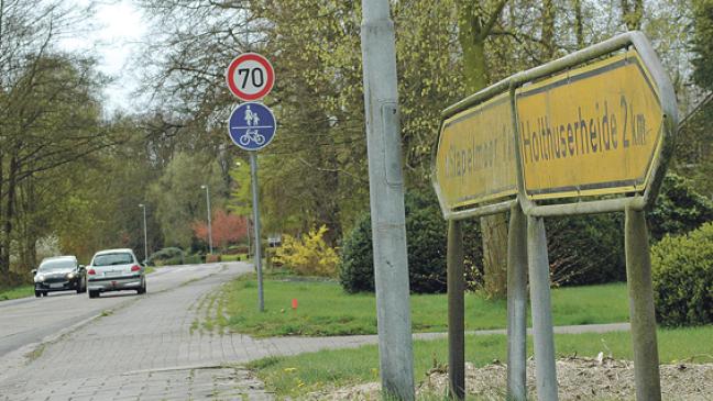 Verkehrsbehinderungen auf K 30