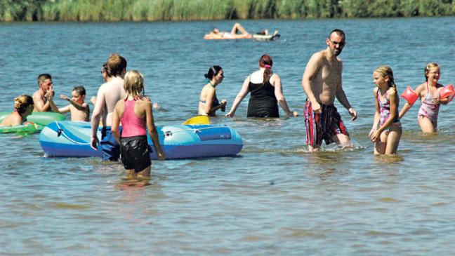 Gemeinde hübscht Badesee auf