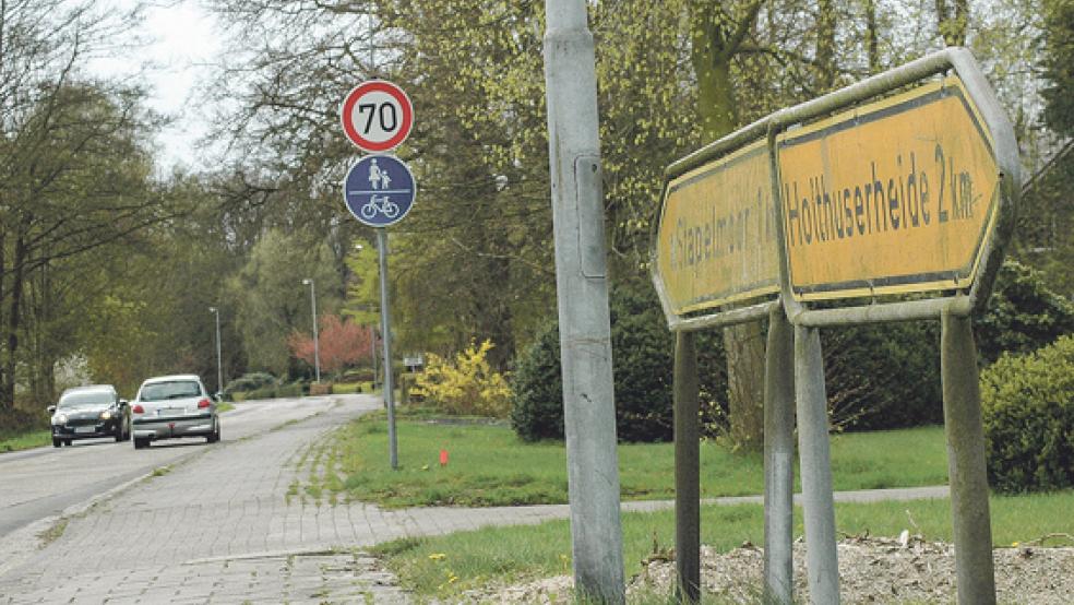 Die Sanierung der K 30 beginnt erst am 22. Mai. © Foto: Szyska