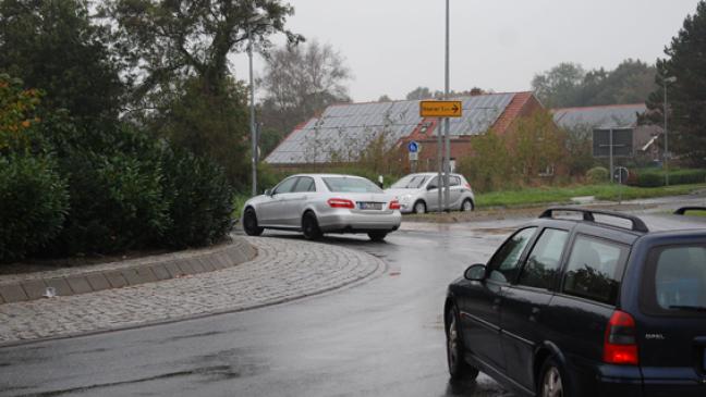 Schwächeanfall: Im Kreisel verunglückt