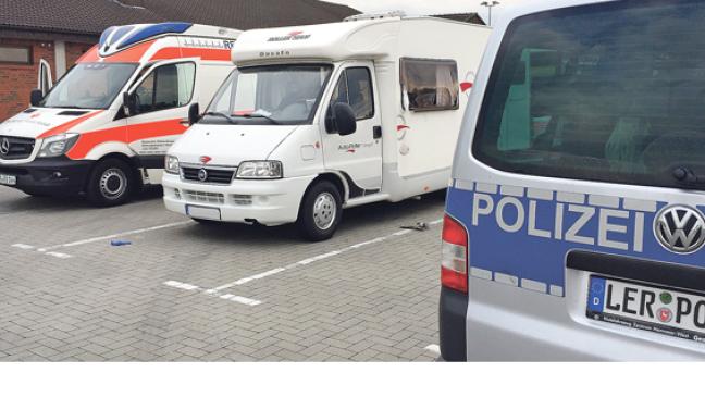 Leiche acht bis 14 Tage im Wohnmobil