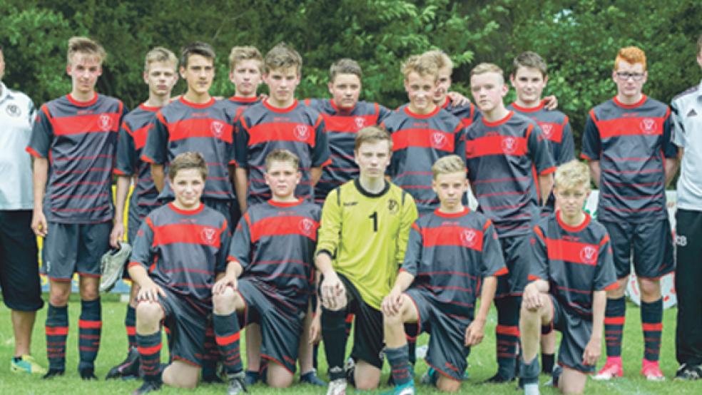 Stark gespielt und doch verloren: Am Ende blieb den Bunder C-Junioren im Ostfrieslandpokal Platz zwei. © Fotos: Mentrup