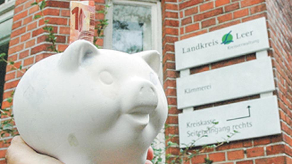 Für die finanzielle Ausstattung des Landkreises Leer sorgen in erster Linie die kreisangehörigen Kommunen über die sogenannte Kreisumlage. © Foto: Szyska