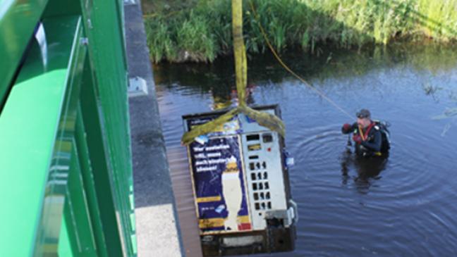 Automaten aus Tief »gefischt«