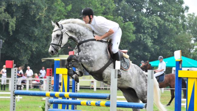 Reiter messen sich  in Westerende