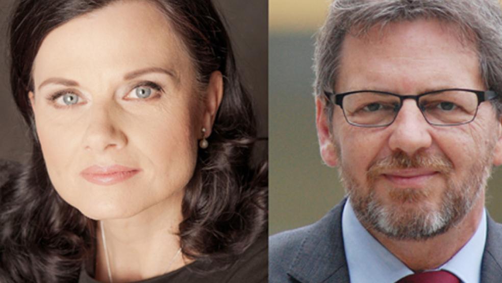 Sagen »Ja« zur Ehe für alle: Die Bundestagsabgeordneten Gitta Connemann (CDU) und Markus Paschke (SPD). © Fotos: Archiv