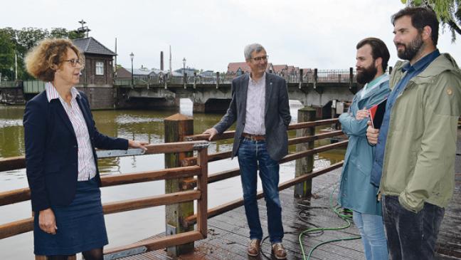 Uferpromenade ab heute begehbar