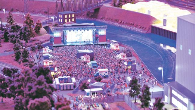 Steht riesige Modellbahnanlage bald in Leer?