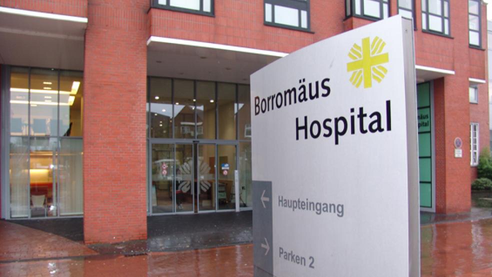 Das Borromäus-Hospital in Leer erhält 17,95 Millionen Euro aus dem Sonder-Investitionsprogramm des Landes. © Foto: RZ-Archiv/ Boelmann