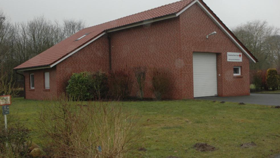 Die bestehende Rettungswache »Am Mölenland« in Bunde soll vorerst weiter für »nicht zeitkritische Aufgaben« genutzt werden. © Foto: Szyska