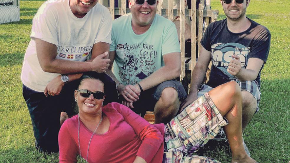 Die »Plug & Play Music Company« aus Emden wird am 29. Juli um 19.30 Uhr während des Ditzumer Hafenfestes auftreten. © Foto: privat