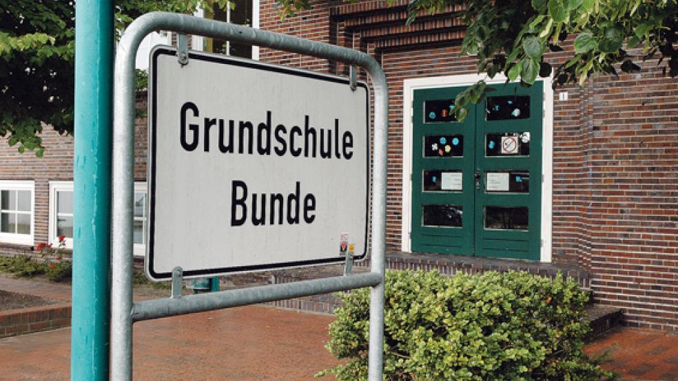 An der Grundschule in Bunde konnte die Schulleiterstelle immer noch nicht besetzt werden. © Foto: RZ-Archiv