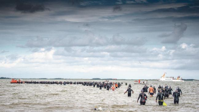 286 Sportler bezwingen die Nordsee