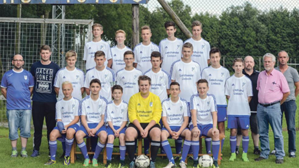 Die neue B-Jugend des Heidjer SV ist bereit für die Saison 2017/18. © Foto: Mentrup