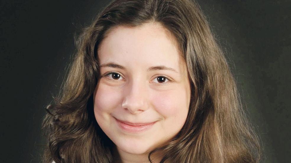 Natascha Bluhm ist die jüngste Abgeordnete im Kreistag Leer. © Foto: privat