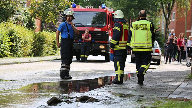 Vierter Rohrbruch in der Nacht