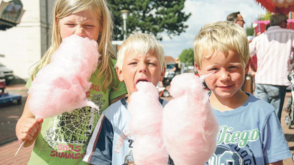 Kein Zuckerschlecken war der Zwist um Lärmschutzauflagen für den Müggenmarkt. Jetzt ist die Absage wieder vom Tisch, nachdem die Polizei eine Fehleinschätzung eingeräumt hat. © Archivfoto: Szyska