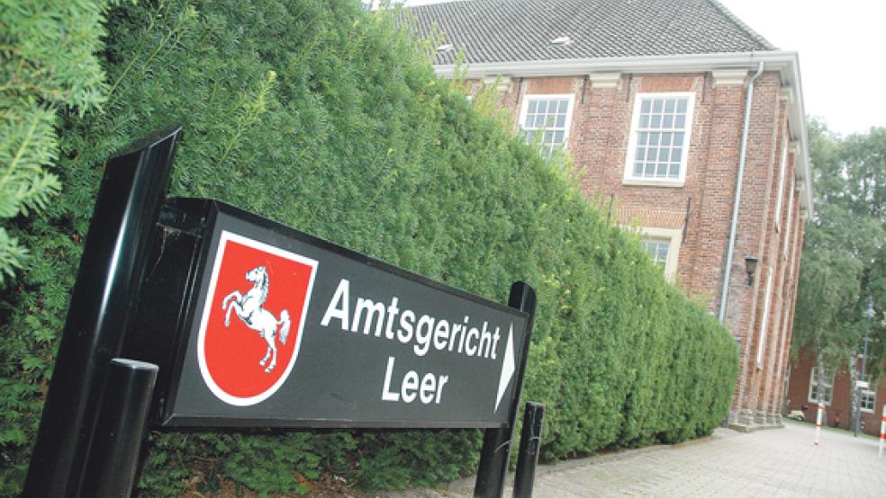 Am Amtsgericht in Leer muss sich seit gestern ein 24-jähriger Autofahrer verantworten. © Foto: Szyska