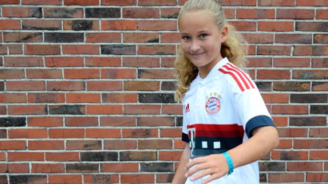Eine Fußballerin mit Mut und Biss