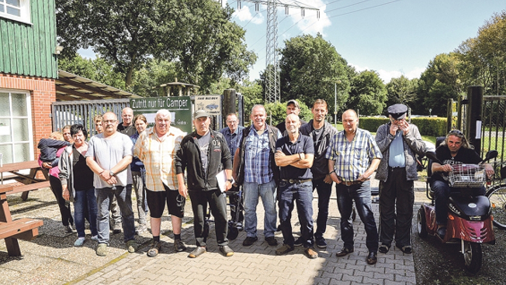 Wie von der Stadt Papenburg gewünscht, haben die Dauercamper eine »Sprechergruppe« gebildet.  © Foto: Sachade