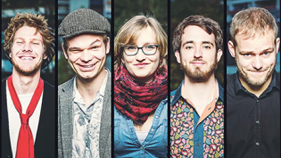 Die neunköpfige Ska-Combo »Skalinka« aus Oldenburg hat selbst komponierte und tanzbare Lieder im Gepäck. © Foto: privat