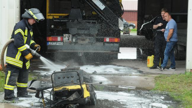 Kleiner Brand - großer Einsatz