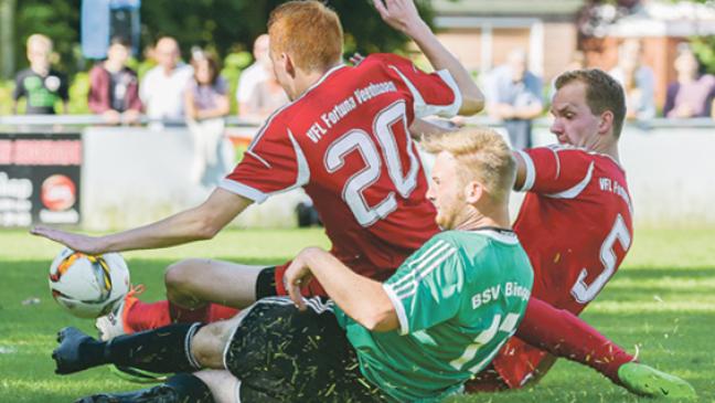 Lüttmanns Doppel gibt Bingum Sicherheit