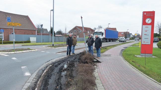 Möhlenwarf: Aus dem Kreis  wird ein Ei