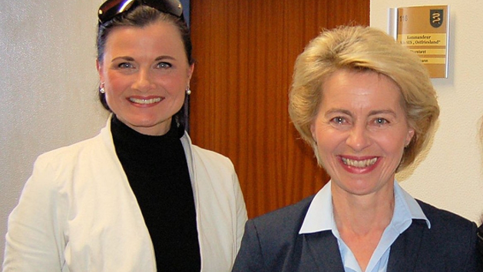 Auf Einladung von Gitta Connemann (links) kommt Dr. Ursula von der Leyen am 1. September nach Leer. © Foto: CDU