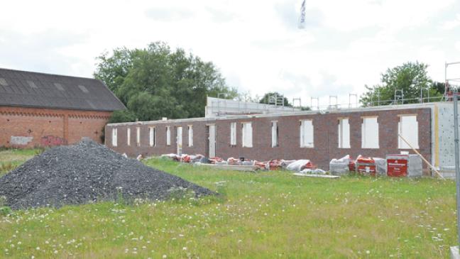 Hauptarbeiten ruhen beim Feuerwehrhaus