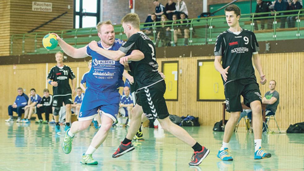 Rückkehrer: Keno Poppen (links) spielt wieder für den TuS Holthusen. © Foto: Mentrup