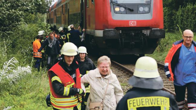 »Sebastian« wirft Bäume um