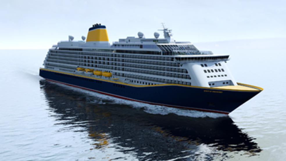 Spirit of Discovery ist das Schwesterschiff von der jetzt bestellen Spirit of Adventure, die in 2020 geliefert wird. © Foto: privat