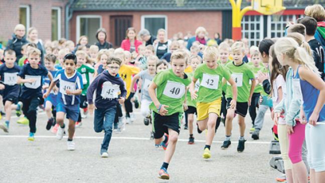 Sportlicher Wochenausklang für 250 Kinder