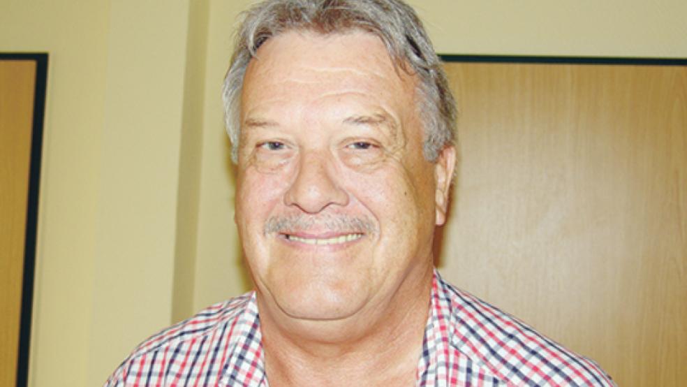 Hinderk Wurps stellte die Initiative »Wir alle für uns« im Ausschuss vor. © Foto: Boelmann