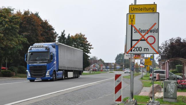Umbau des Kreisels verzögert sich