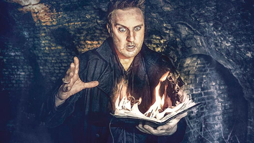 Kai Kurgan verbreitet am Freitagabend düstere Stimmung in Holtland. © Foto: Unschuldige Art 