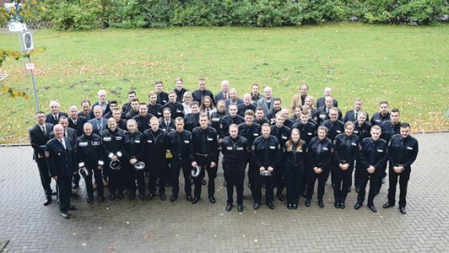 52 neue Polizisten traten ihren Dienst an