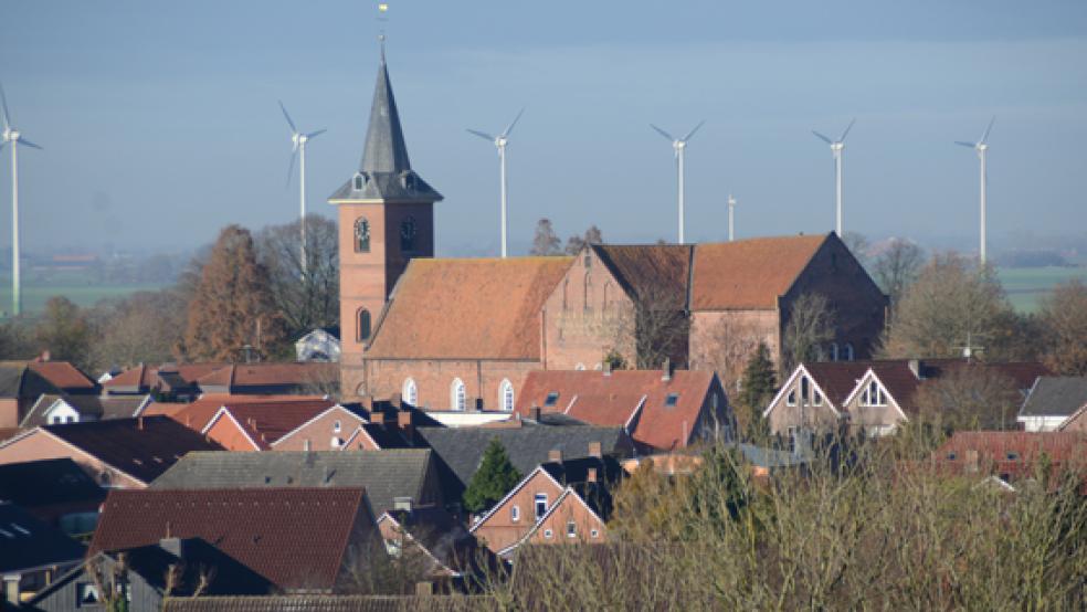 Die reformierte Kirche in Bunde wird der Schauplatz eines mittelalterlichen Treibens. © Foto: Archiv