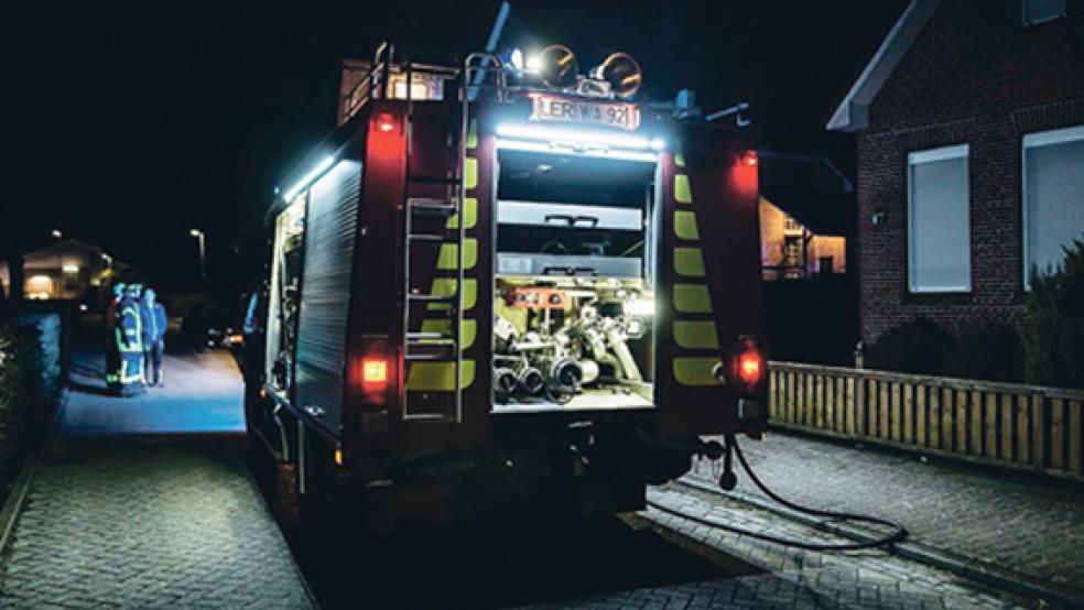 Die Feuerwehr war am Mittwochabend in Ditzumerhammrich im Einsatz.  © Foto: Feuerwehr