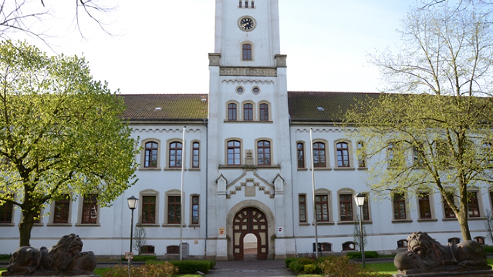 Am Landgericht in Aurich wurde das erste Plädoyer im Basse-Prozess gehalten. © Foto: Hanken