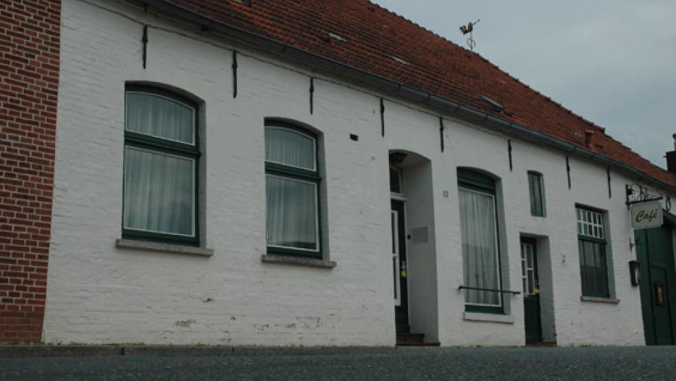 Der Tatort: Im Café der getöteten Galeristin in Bingum kam es zu der Gewalttat. © Foto: Szyska